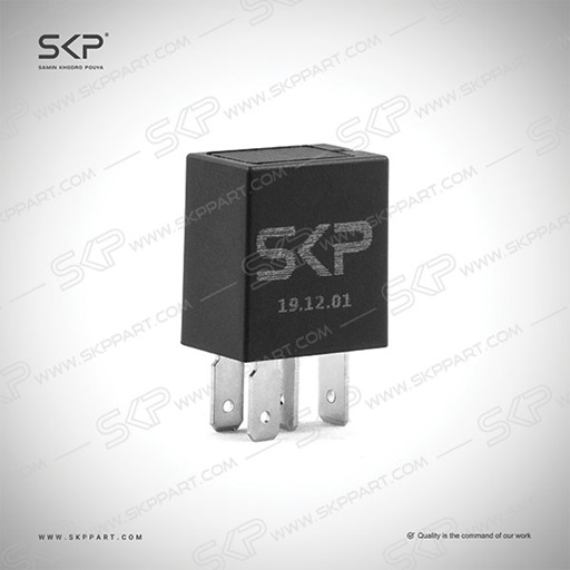 میکرو رله چهار پایه مشکی  شرکت SKP 