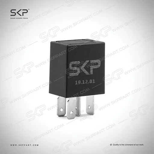 میکرو رله چهار پایه مشکی  شرکت SKP 