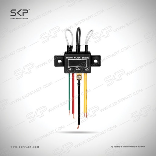 جعبه فیوز داخل موتور پراید شرکت SKP 