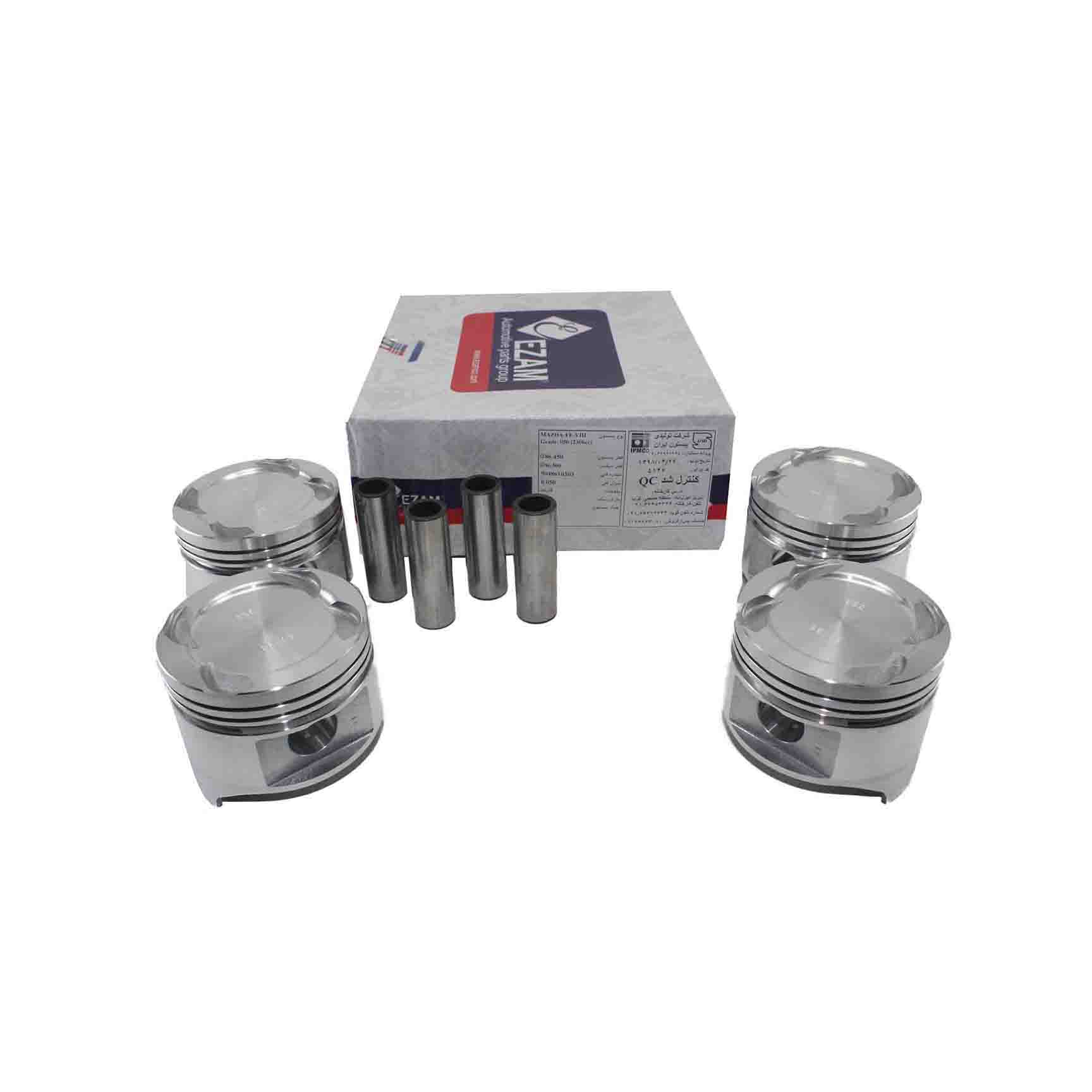 پیستون مزدا 2300انژکتوری 050 باگژن پین/ عظام 3107161