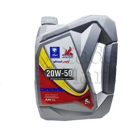 روغن موتور :API:SL-20W50-5LITERS شرکت ایساکو0770703404 