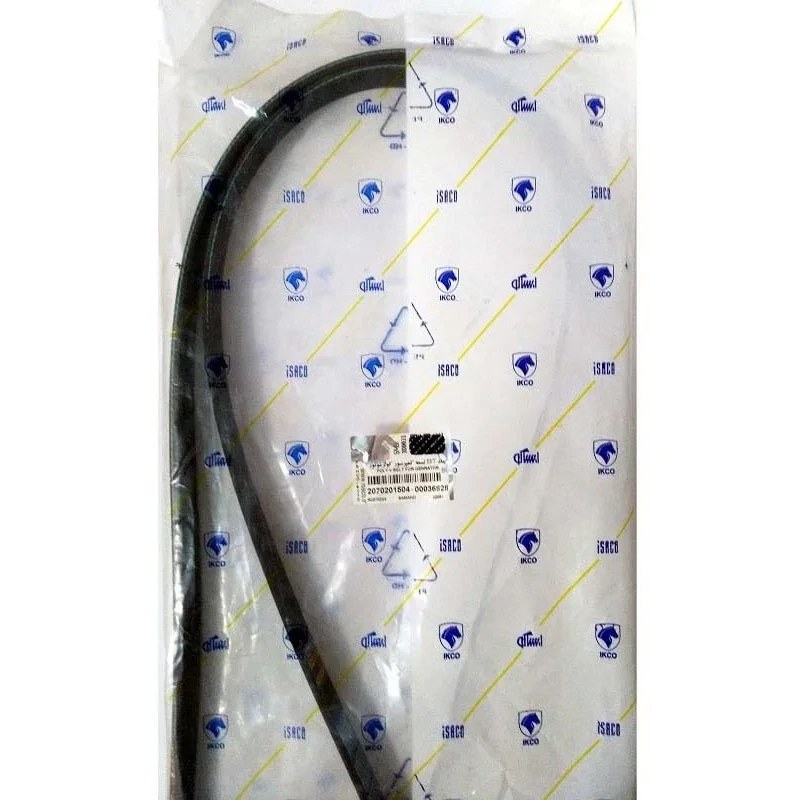 تسمه الترناتور طول 6 موتورEF7(مخصوص فرمان هیدرولیک ی)شرکت ایساکو2070201516 